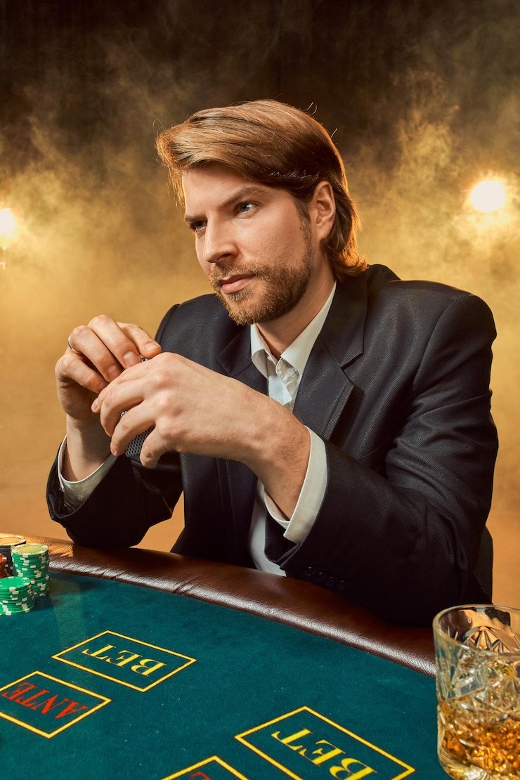 Casino entertainment interface showing slot machines and table games on mobile device